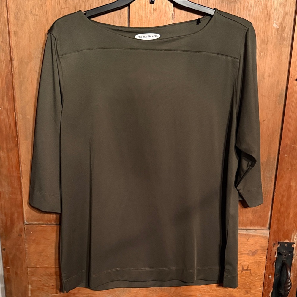 Pebble Beach Women's Olive Green Tunic